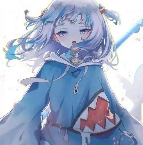 蓝紫色动漫头像