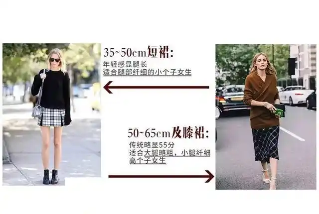 你适合长裙还是短裙身高决定裙长158以下的女生别选错