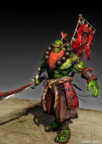 还有人记得魔兽争霸里面的兽人剑圣-萨穆罗吗?