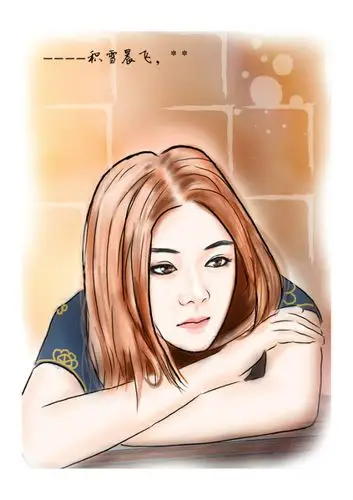 一个人发呆,很幸福!