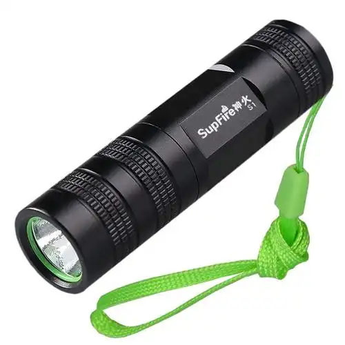 supfire新款自驾游锂电充电式微型强光神火s1家用手电筒