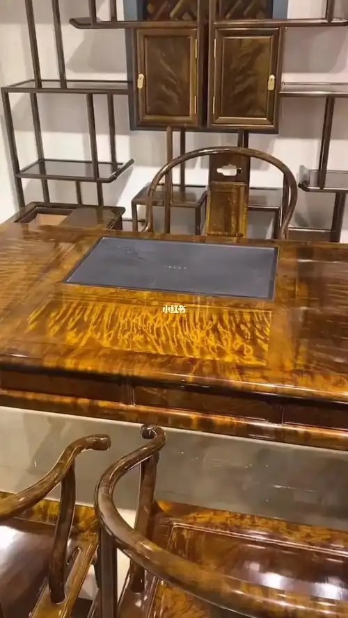 金丝楠千年乌木泡茶桌