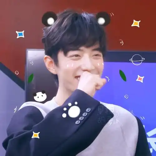 肖战表情包超萌且丰富,可爱的兔兔