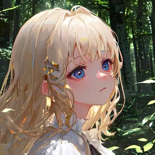 治愈系头像女森系动漫