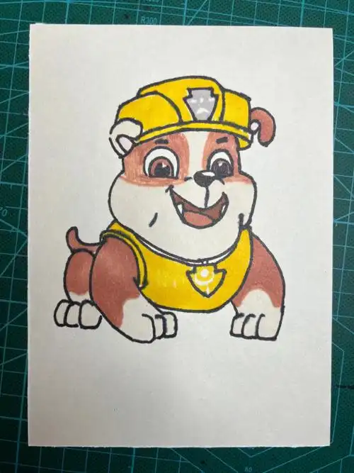 27挑战1000幅简笔画汪汪队出动