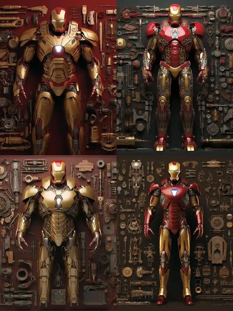 马克解析图.关键词:钢铁侠的海报和其他各种各样的东西,在ya - 抖音