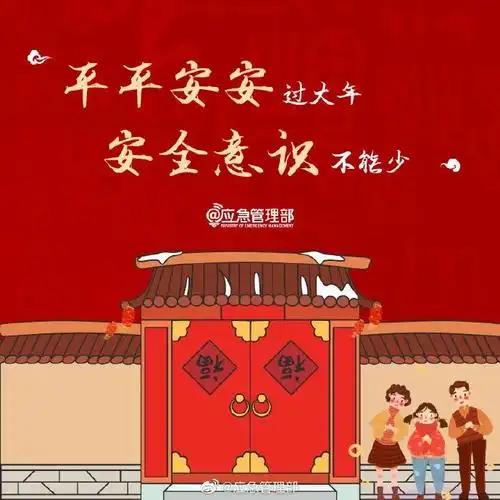 应急科普丨平平安安过大年安全意识不能少