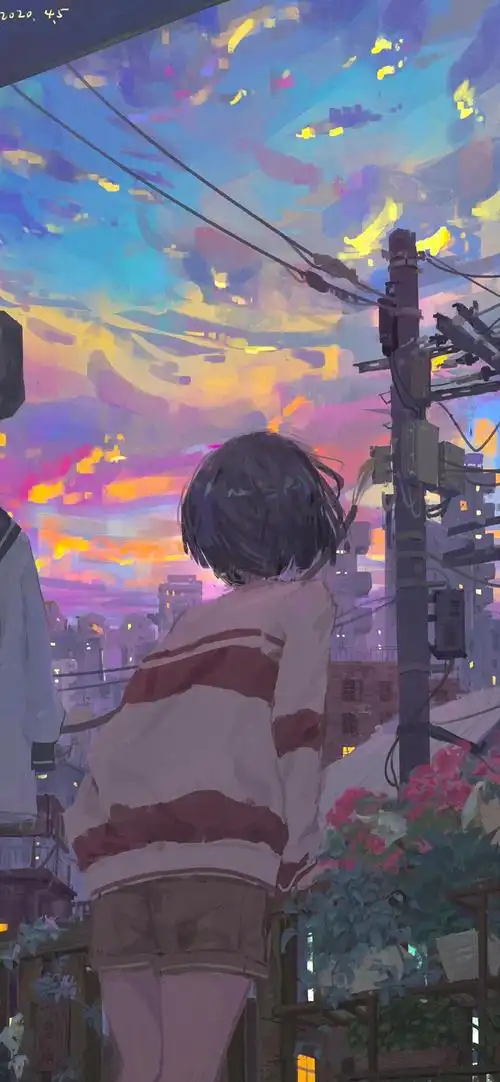 动漫场景插画壁纸