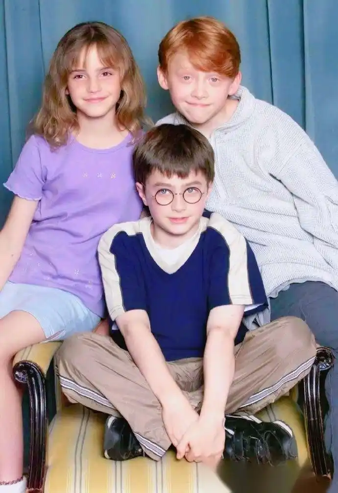 哈利波特三小只,太可爱了吧!