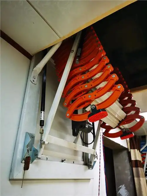 江西全自动伸缩楼梯厂家直销隐藏式楼梯