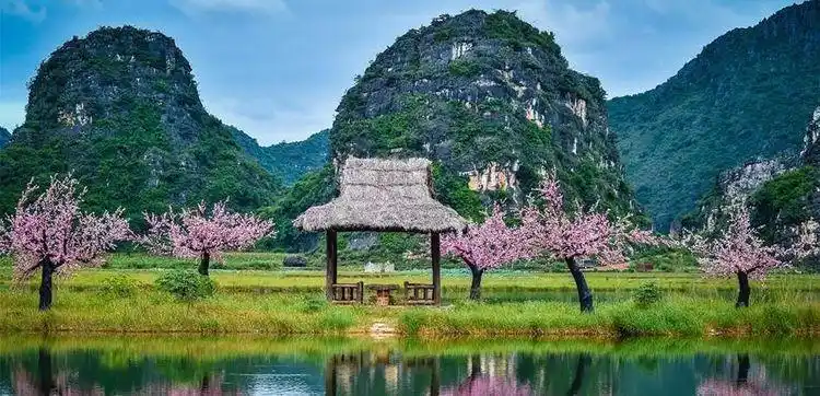 《三生三世十里桃花》美景曝光,景观绝美如仙境,原来在一个地方