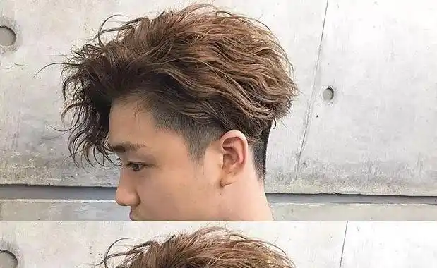 2021年青烫发男性短发酷时尚男神发型推荐