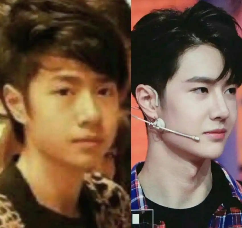 王一博整容看了之前的照片除了鼻子是遗传就像换了头一样