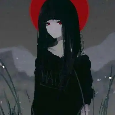 黑暗高冷女头像女生