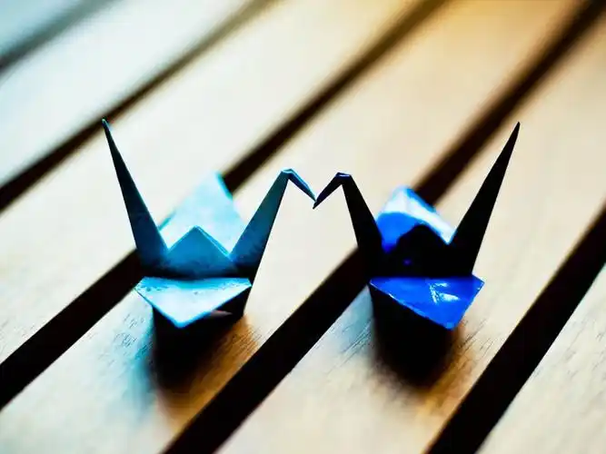 心如折纸,paperheart,千纸鹤,爱情,唯美,,静物心如折纸壁纸图片