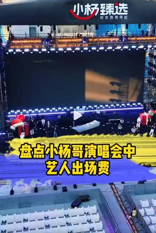 小杨哥演唱会实行"三不"政策,汪苏泷出场费最高,合影站c位!