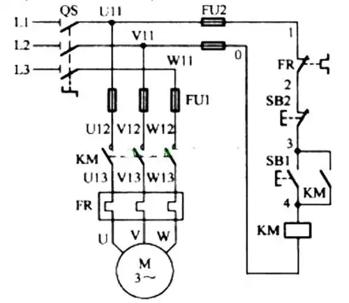 betvlctor伟德下载-电机自锁控制电路图 - plc电路 - 21ic中国电子网
