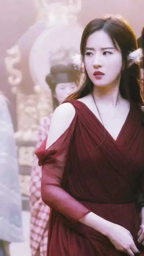 电影二代妖精～小白红衣造型