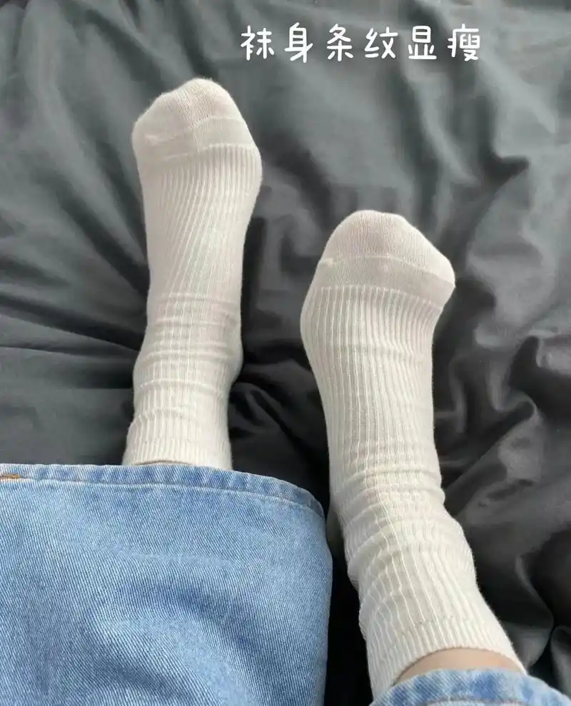 小铺才有大惊喜…崽崽家的小铺白色袜子女中筒袜夏季薄款ins潮 - 抖音