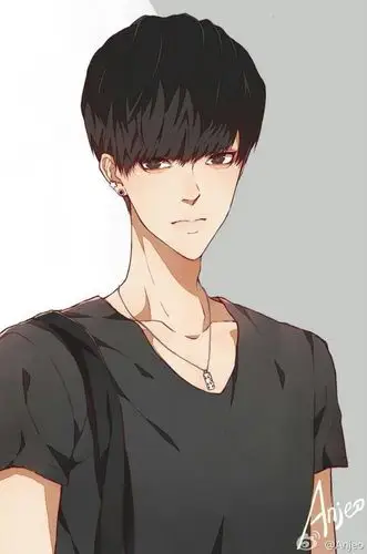 黄子韬 漫画 二次元 @anjeo