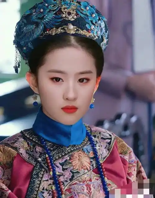 如果刘亦菲演甄嬛是种什么样的感觉?没有人找她拍!_清宫_造型_蓝色