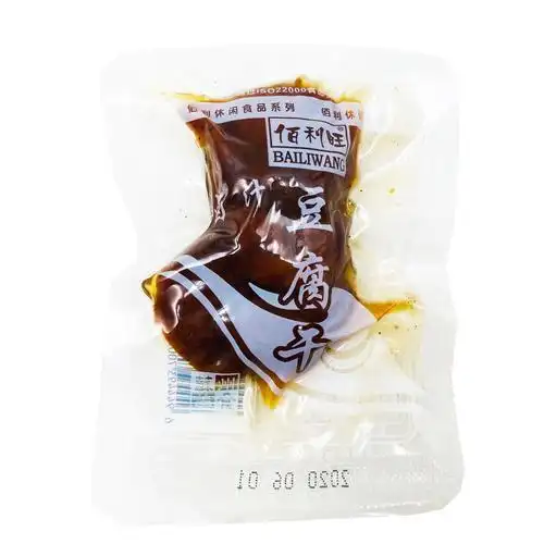 新品小包豆脯素食即食零食包装豆腐干热卖卤汁豆腐干