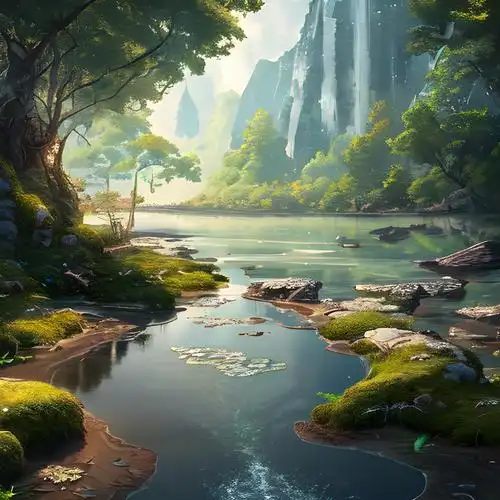 干净风景头像稳重