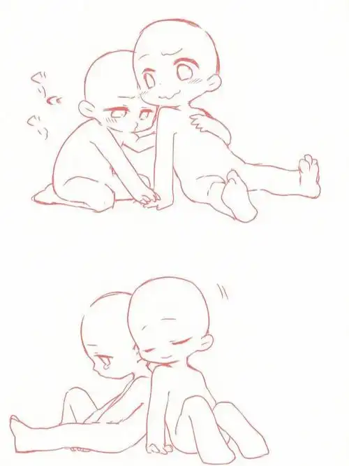 绘画素材q版人物素材