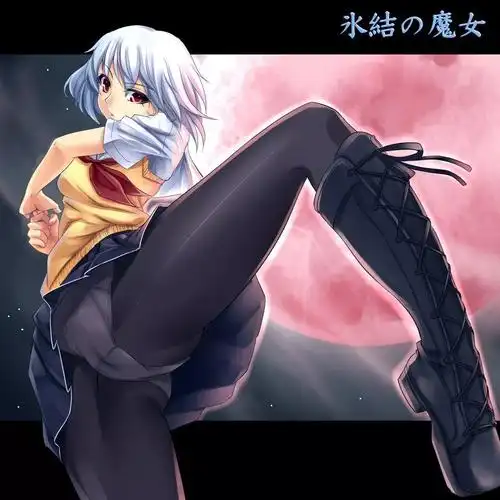 动漫壁纸穿靴子的美少女赏析