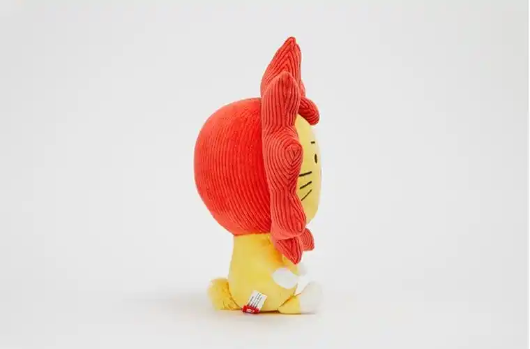 王源同款小莱阳公仔挂件钥匙扣包包毛绒狮子roy6莱阳挂饰小狗10cm挂件