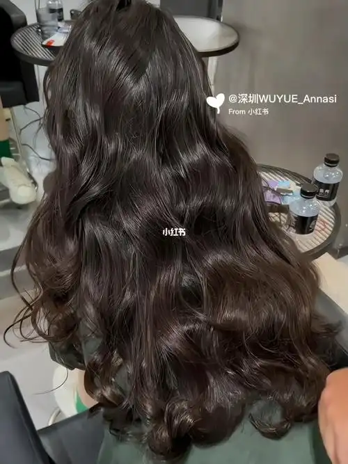 长发及腰烫的最满意的一次发型梦中情发啊