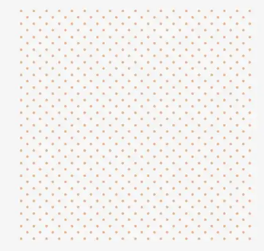 红色整齐点状装饰