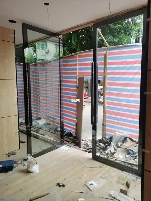 商铺玻璃门