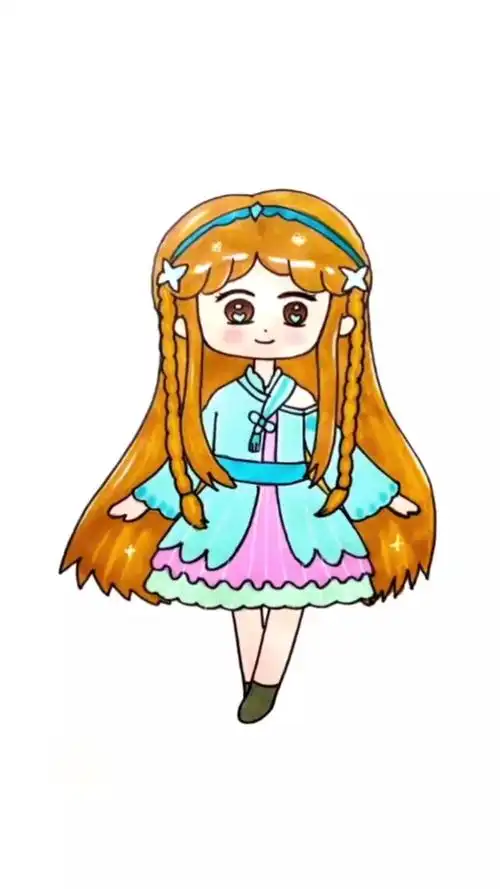 宁荣荣简笔画,简单又好看,0基础也能学会 简笔画 儿童简笔画 画画