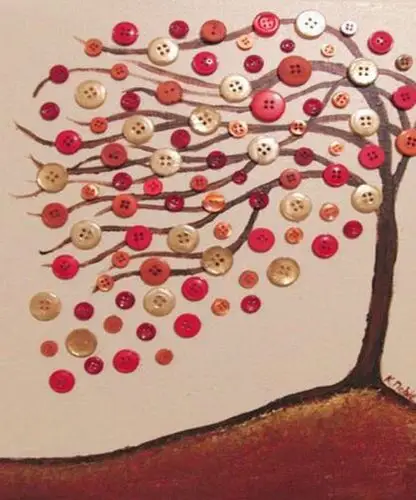 哈喽,纽扣# 纽扣画