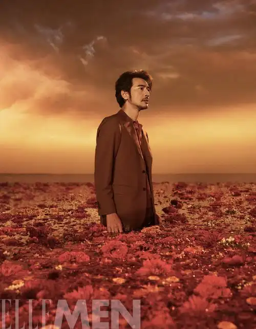 金城武为ellemen六月刊拍摄封面大片