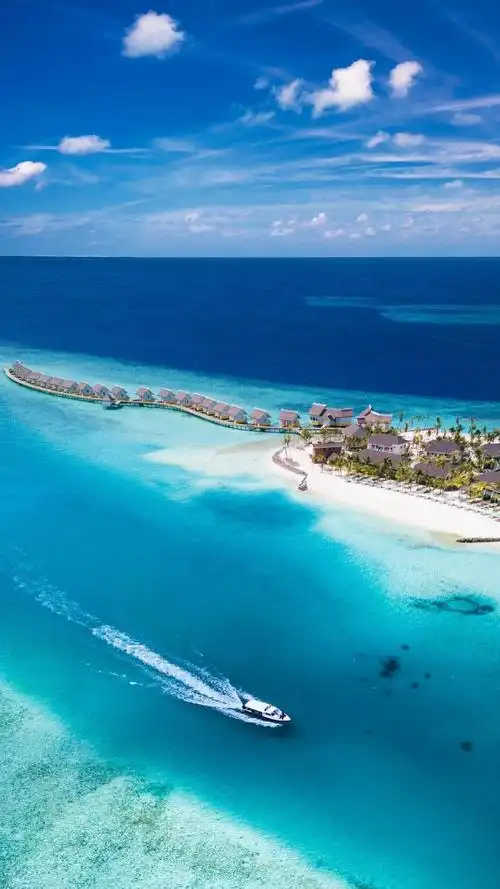 小清新迷人的大海景色