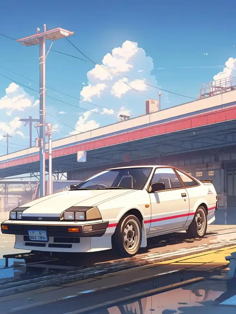 揭秘动漫世界的魅力与创意——丰田ae86.动漫风格无疑拥有一 - 抖音