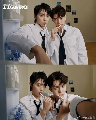 肖宇梁曾舜晞 费加罗三月刊不到半小时销量. 来自八鹅速报菌 - 微博