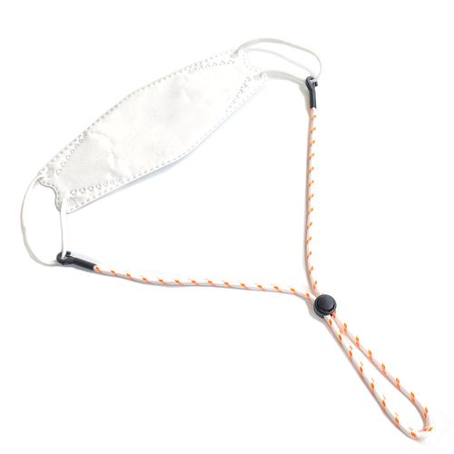 跨境韩国综艺ins同款口罩挂绳个性无金属设计柔软彩色可调节挂绳