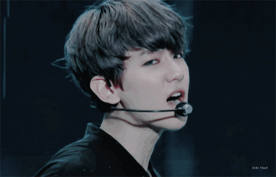 exo边伯贤 舞台动图系列