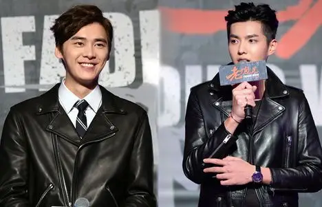 【穿衣榜】硬汉皮衣派对 李易峰吴亦凡同场pk