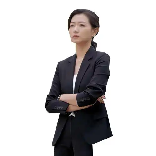 明星万茜同西装正装女职业套装小个子面试工作服两件件套西装