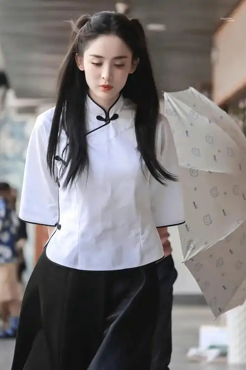 娜扎恋恋红尘民国风造型##娜扎民国风双马尾造型