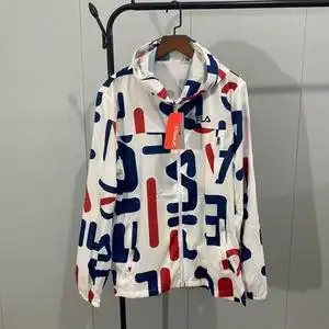 斐乐防晒衣蔡徐坤同款满标男女情侣外套夏季宽松大码休闲皮肤衣