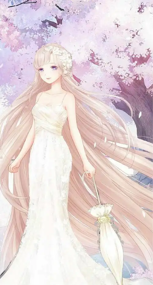 最美动漫婚纱人物图片,看完有想穿婚纱的冲动吗