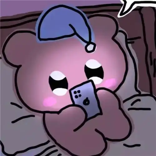 超级可爱呆萌的一左一右情侣头像