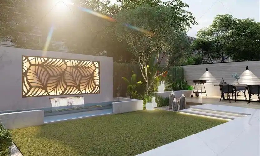 设计方案 i 现代风格别墅庭院