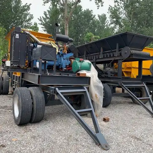 大小型号移动制砂机 建筑垃圾石头粉碎机 锤式破碎机制沙一体机