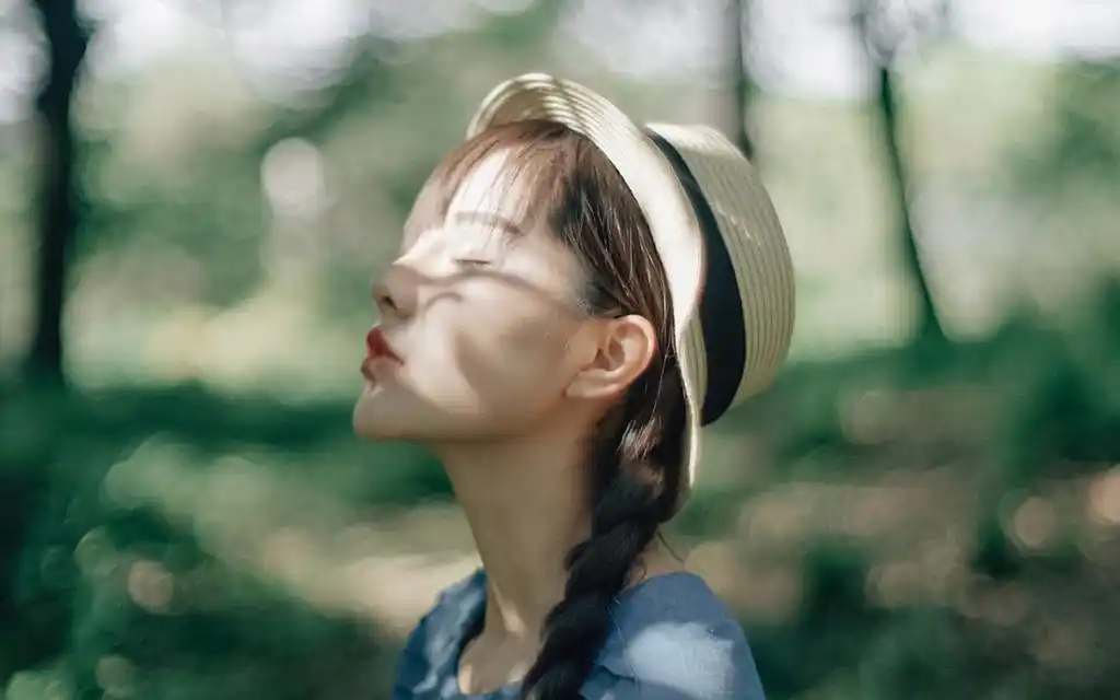 森系美女小清新壁纸